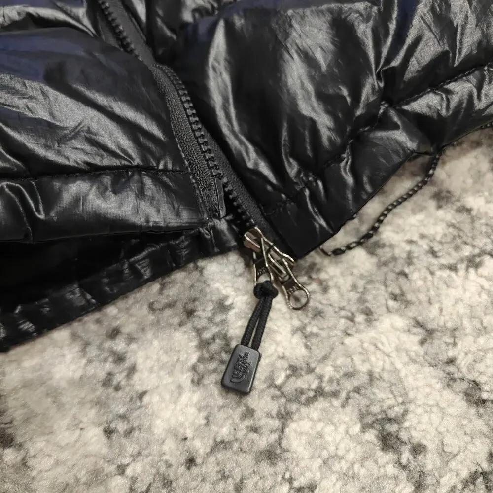 Vintage The North Face Summit Series 900 LTD Down Jacket Black Medium Shiny
